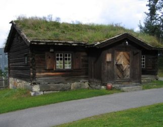  Gjestestua på Maihaugen, Lillehammer. 